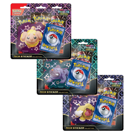 Scarlet & Violet: Paldean Fates - Tech Sticker Collection [Set of 3]