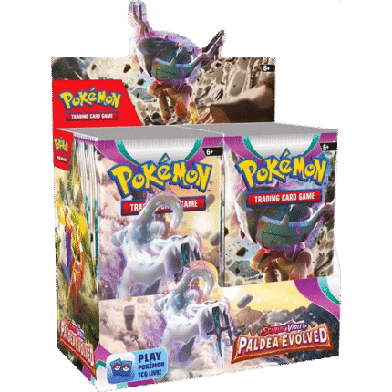 Scarlet and Violet: Paldea Evolved - Booster Box Display